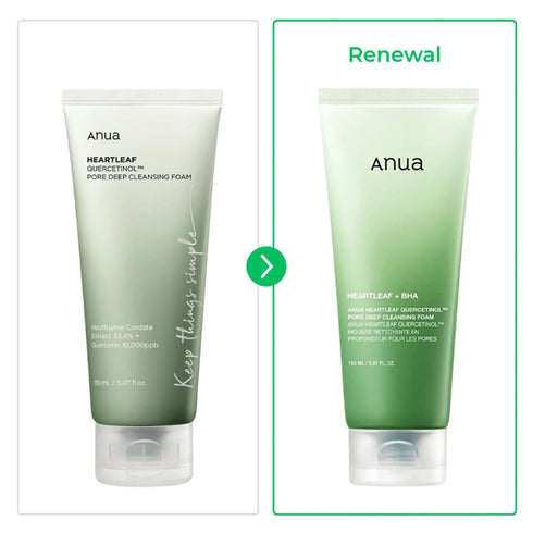 Heartleaf quercetinol pore deep cleansing foam, 150ml - WowSkin Romania